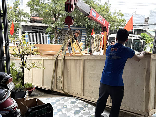 Cao Khoa bàn giao máy in CK JET khổ 3m2 - 04 đầu Konica 512i anh Khách tại Cà Mau