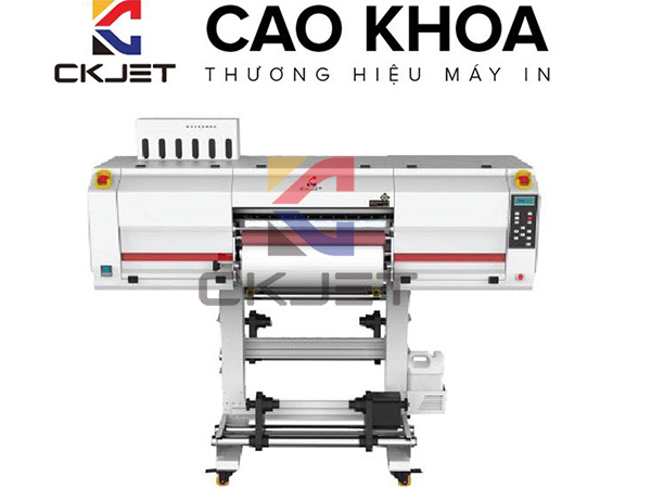 Máy In UV DTF 3D Nổi Chuyển Nhiệt Lên Trên Vải Áo Thun