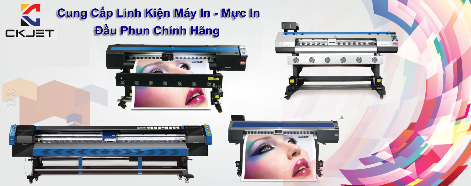 Linh kiện máy in - mực in - đầu phun chính hãng