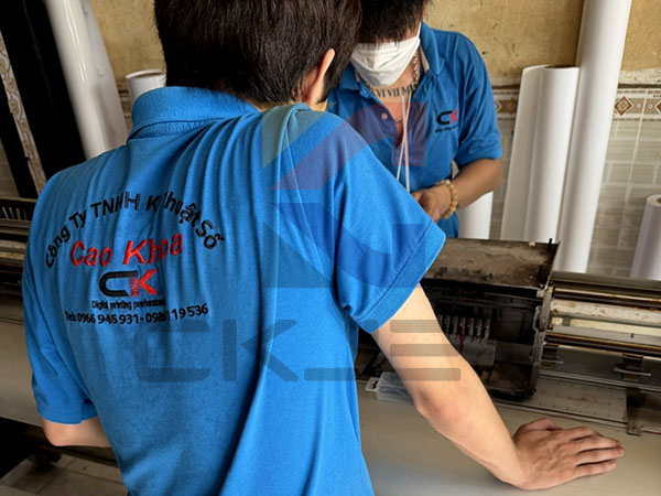 Kỹ thuật in decal chuyển nhiệt ép áo phổ biến trong ngành in trên vải