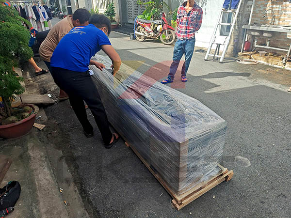 Cao Khoa lắp ráp máy in quảng cáo CK JET-1700 khổ 1m7 I3200 tại Bình Hưng Hòa TPHCM