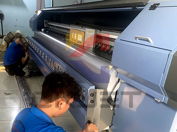 Cửa hàng bán máy in decal uy tín Máy In UV Cao Khoa